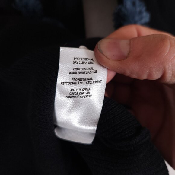 Opening Ceremony Pom Poms Pullover Sweater Womens Medium V-Neck Playful Boho - Picture 14 of 16